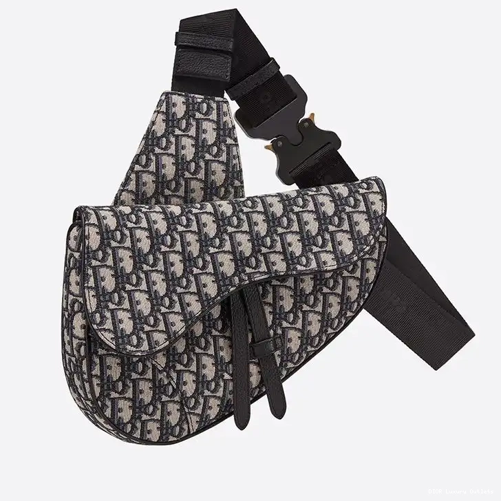 Cheap Canvas Crossbody Blue Saddle Oblique Dior Motif 0522 Luxury